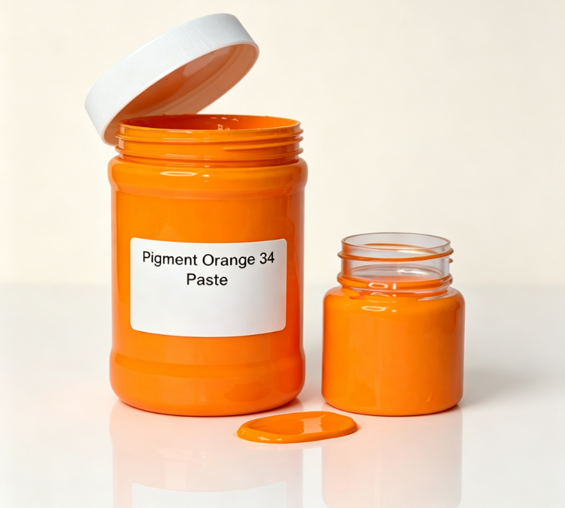 pigment orange 34 paste